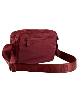 Crossbody Bag Wine / Nylon GAP 40 WINE GAP Ladies Nylon Crossbody Bag in Wine