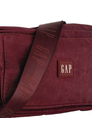 Crossbody Bag Wine / Nylon GAP 40 WINE GAP Ladies Nylon Crossbody Bag in Wine
