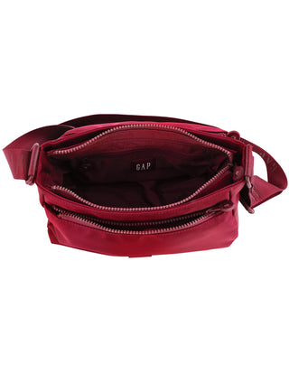 Crossbody Bag Wine / Nylon GAP 57 WINE GAP Ladies Nylon Modern Crossbody Bag in Wine