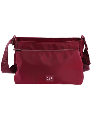 Crossbody Bag Wine / Nylon GAP 57 WINE GAP Ladies Nylon Modern Crossbody Bag in Wine