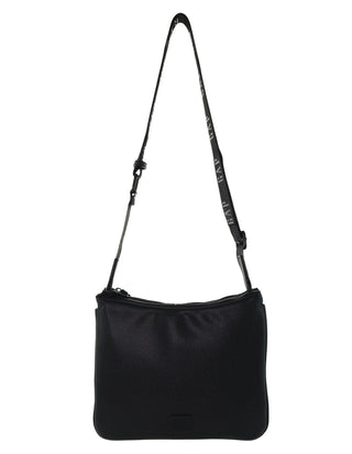 Crossbody Bag Black / Vegan Leather GAP 61 BLK GAP Ladies Vegan Leather Classy Crossbody Bag in Black