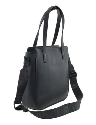 Tote Bag Black / Vegan Leather GAP 60 BLK GAP Ladies Vegan Leather Mini Tote Crossbody Bag in Black