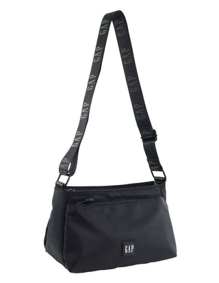 Crossbody Bag Black / Vegan Leather GAP 57 BLK GAP Ladies Vegan Leather Modern Crossbody Bag in Black