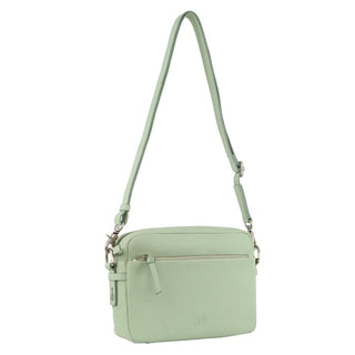 Crossbody Bag Sage / Leather GAP 01 SAGE GAP Leather Ladies Cross-Body Bag in Sage