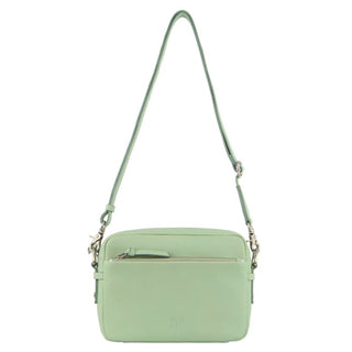 Crossbody Bag Sage / Leather GAP 01 SAGE GAP Leather Ladies Cross-Body Bag in Sage