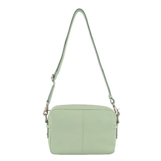 Crossbody Bag Sage / Leather GAP 01 SAGE GAP Leather Ladies Cross-Body Bag in Sage