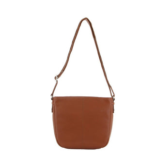 Crossbody Bag Tan / Leather GAP 03 TAN GAP Leather Ladies Cross-Body Handbag in Tan