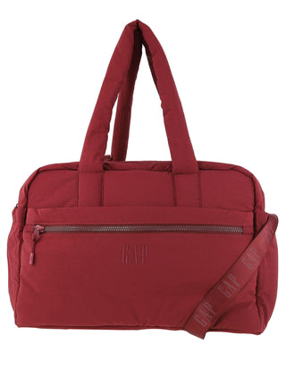 Overnight Bag Wine / Nylon GAP 85 WINE GAP Nylon Modern Overnighter Tote Bag in Wine