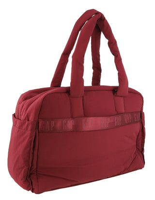 Overnight Bag Wine / Nylon GAP 85 WINE GAP Nylon Modern Overnighter Tote Bag in Wine