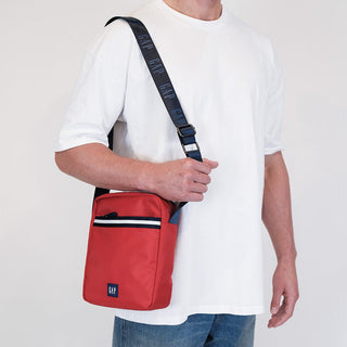 Crossbody Bag Red / Nylon GAP 27 RED GAP Nylon Travel Cross-Body Bag in Red