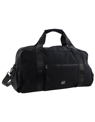 Overnight Bag Black / Nylon GAP 84 BLACK GAP Nylon Travel Overnight Bag in Black