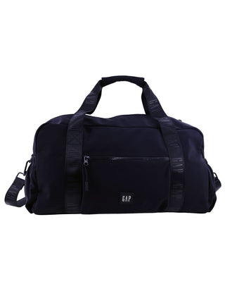 Overnight Bag Black / Nylon GAP 84 BLACK GAP Nylon Travel Overnight Bag in Black