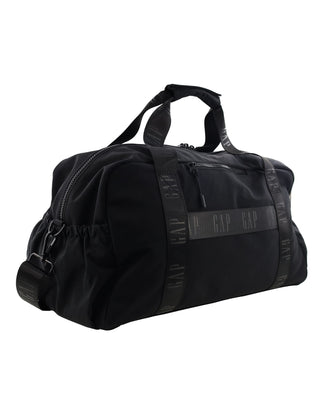 Overnight Bag Black / Nylon GAP 84 BLACK GAP Nylon Travel Overnight Bag in Black
