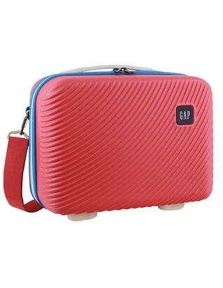 Organiser Bag Coral / Hard Luggage GAP 31B CORAL GAP Stripe Hard Shell Mini Bag in Coral