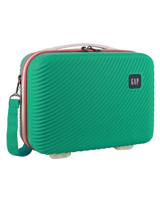 Organiser Bag Turquoise / Hard Luggage GAP 31B TURQ GAP Stripe Hard Shell Mini Bag in Turquoise