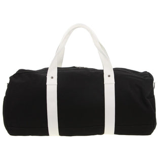 Duffle Bag Black / Canvas GAP 26 BLK GAP Unisex Canvas Overnighter/Barrell Bag in Black