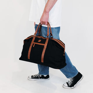 Overnight Bag Charcoal / Canvas GAP 24 CHRC GAP Unisex Canvas Overnighter in Charcoal