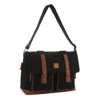 Messenger Bag Charcoal / Canvas GAP 23 CHRC GAP Unisex Canvas Satchel in Charcoal