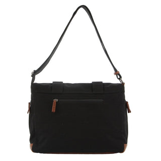 Messenger Bag Charcoal / Canvas GAP 23 CHRC GAP Unisex Canvas Satchel in Charcoal