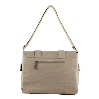 Messenger Bag Khaki / Canvas GAP 23 KHAKI GAP Unisex Canvas Satchel in Khaki