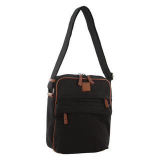 Crossbody Bag Charcoal / Canvas GAP 25 CHRC GAP Unisex Canvas Travel Cross-Body Bag in Charcoal