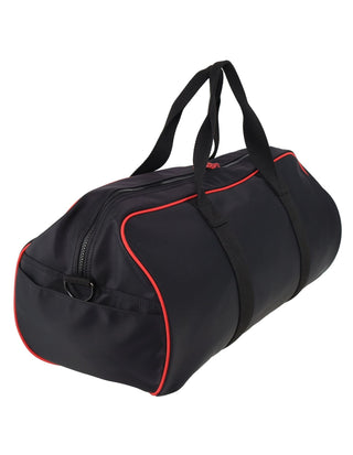 Overnight Bag Black / Nylon GAP 58 BLK GAP Unisex Nylon Traveller Overnighter/Barrell Bag in Black