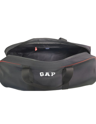 Overnight Bag Black / Nylon GAP 58 BLK GAP Unisex Nylon Traveller Overnighter/Barrell Bag in Black