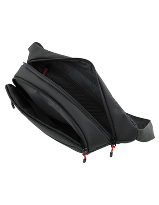 Waist/Sling Bag Black / Water Repellent PU GAP 69 BLACK GAP Water Repellent Sling Bum Bag in Black