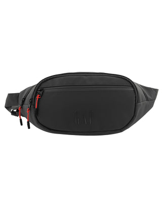 Waist/Sling Bag Black / Water Repellent PU GAP 69 BLACK GAP Water Repellent Sling Bum Bag in Black