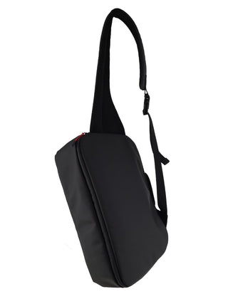 Waist/Sling Bag Black / Water Repellent PU GAP 68 BLACK GAP Water Repellent Sling Crossbody Bag in Black