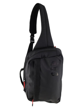 Waist/Sling Bag Black / Water Repellent PU GAP 68 BLACK GAP Water Repellent Sling Crossbody Bag in Black