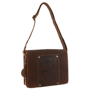 Computer Bag Cognac / Leather JACK 14 COGN Jack's Inn Lady Killer Brown Leather Computer Bag in Cognac