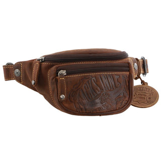 Bumbag Cognac / Leather JACK 17 COGN Jack's Inn Mudslide Brown Leather Bumbag in Cognac