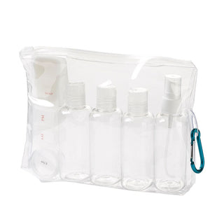 Travel Accessories LC 7725 Lewis N. Clark Carry On Bottles Clear Set