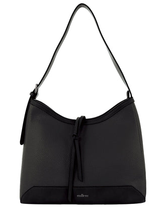 Tote Bag Black / Vegan Leather PV 4065 BLACK Milleni Everyday Tote Bag in Black