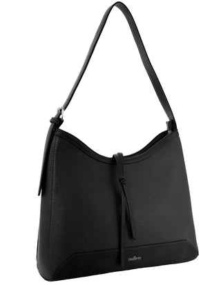 Tote Bag Black / Vegan Leather PV 4065 BLACK Milleni Everyday Tote Bag in Black