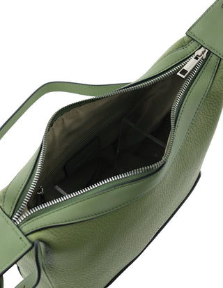 Crossbody Bag Green / Vegan Leather PV 4063 GRN Milleni Fashion Crossbody Bag in Green