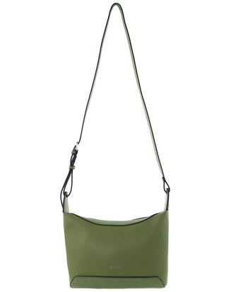 Crossbody Bag Green / Vegan Leather PV 4063 GRN Milleni Fashion Crossbody Bag in Green