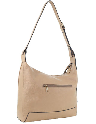 Tote/Hobo Bag Camel / Vegan Leather PV 4068 CAMEL Milleni Fashion Hobo Bag in Camel