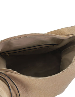 Tote/Hobo Bag Camel / Vegan Leather PV 4068 CAMEL Milleni Fashion Hobo Bag in Camel