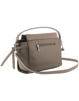 Crossbody Bag Mauve / Vegan Leather PV 4064 MAUVE Milleni Fashion Metro Crossbody Bag in Mauve