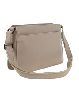 Crossbody Bag Taupe / Leather NL 3985 TAUP Milleni Genuine Leather Classy Ladies Crossbody Bag in Taupe