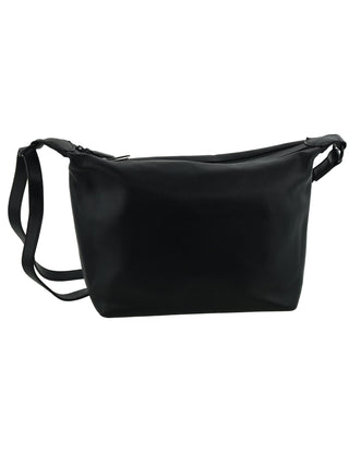 Crossbody Bag Black / Leather NL 3996 BLK Milleni Genuine Leather Stylish Ladies Crossbody Bag in Black