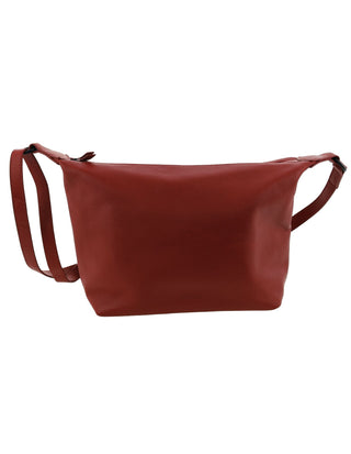 Crossbody Bag Red / Leather NL 3996 RED Milleni Genuine Leather Stylish Ladies Crossbody Bag in Red