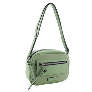 Crossbody bag Green / Vegan Leather PV 3925 GRN Milleni Ladies Fashion Crossbody Bag in Green