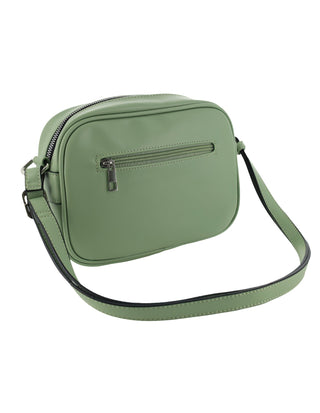 Crossbody bag Green / Vegan Leather PV 3925 GRN Milleni Ladies Fashion Crossbody Bag in Green