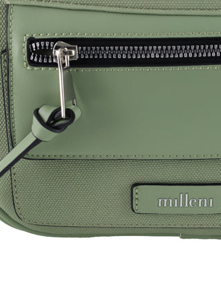 Crossbody bag Green / Vegan Leather PV 3925 GRN Milleni Ladies Fashion Crossbody Bag in Green