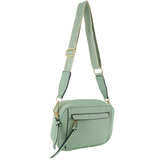 Crossbody bag Sage / Vegan Leather PV 3928 SAGE Milleni Ladies Fashion Crossbody Bag in Sage