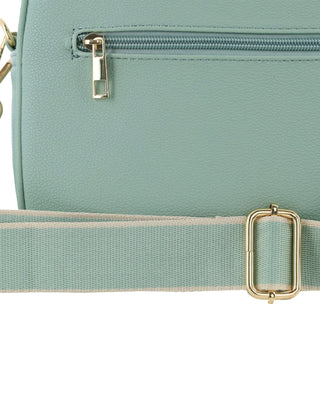 Crossbody bag Sage / Vegan Leather PV 3928 SAGE Milleni Ladies Fashion Crossbody Bag in Sage