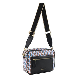 Crossbody Bag Lilac / Vegan Leather NC 3936 LILAC Milleni Ladies Fashion Geometric Crossbody Bag in Lilac